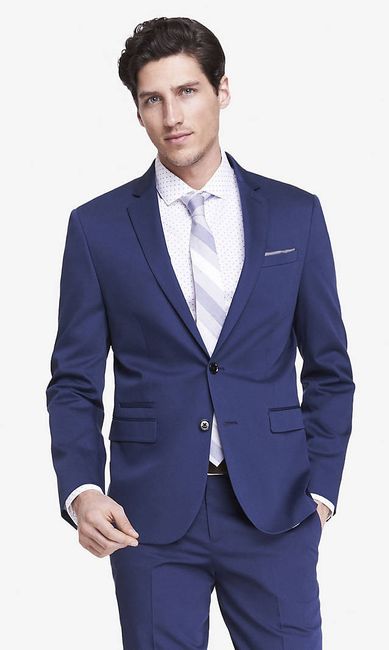 Blue Groomsmen Suit in Range of Sizes