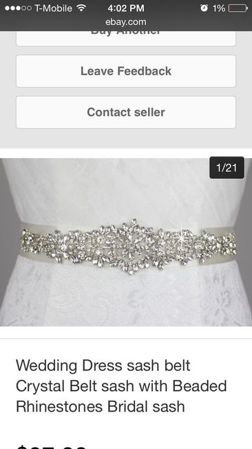 Show Me Your Sashes/Belts