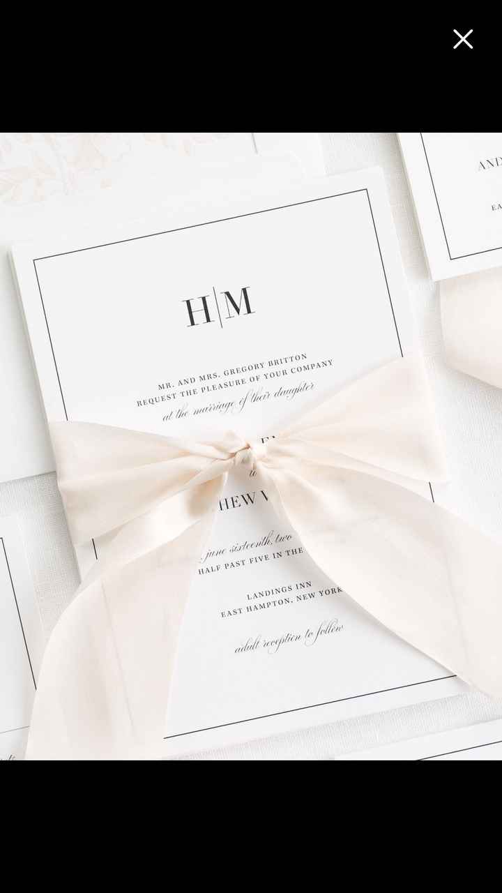 Invitations - 1