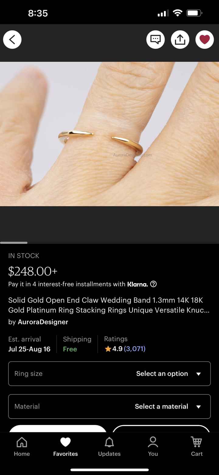 Help! What wedding band would fit with my engagement ring? - 1