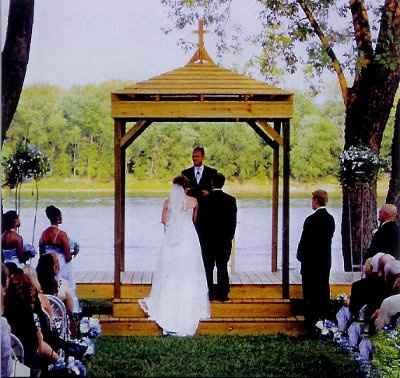 Disguising a gazebo/archway - Vintage