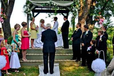 Disguising a gazebo/archway - Vintage