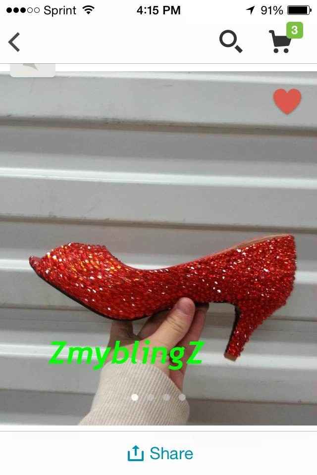 Starting to hate my wedding shoes....  :-(