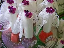 Favors at bridal showers