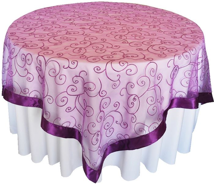 Where should I rent Champagne table overlays?