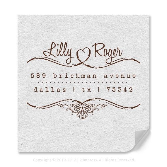 Self-Inking Stamps for Return Address