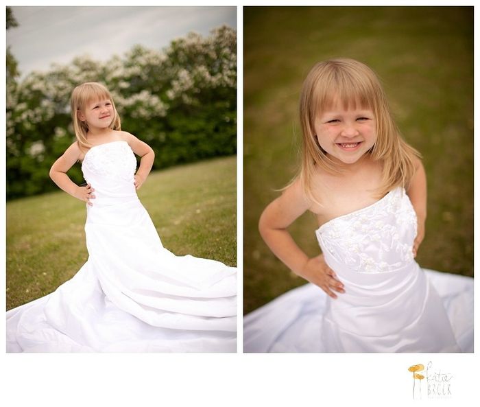 Trash the dress?