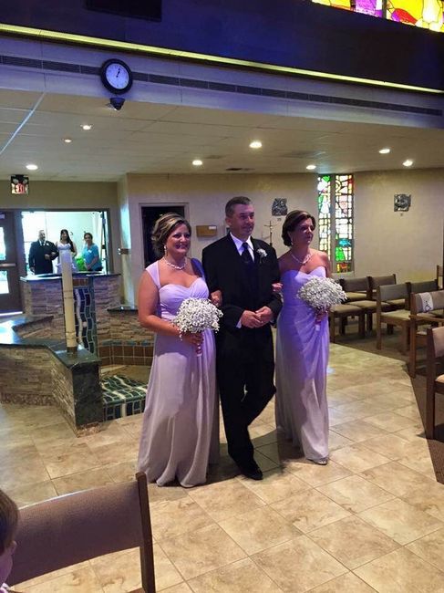 Uneven Bridal Party