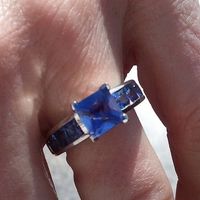 We haven't seen any BLING in a while!  Show off your rings!