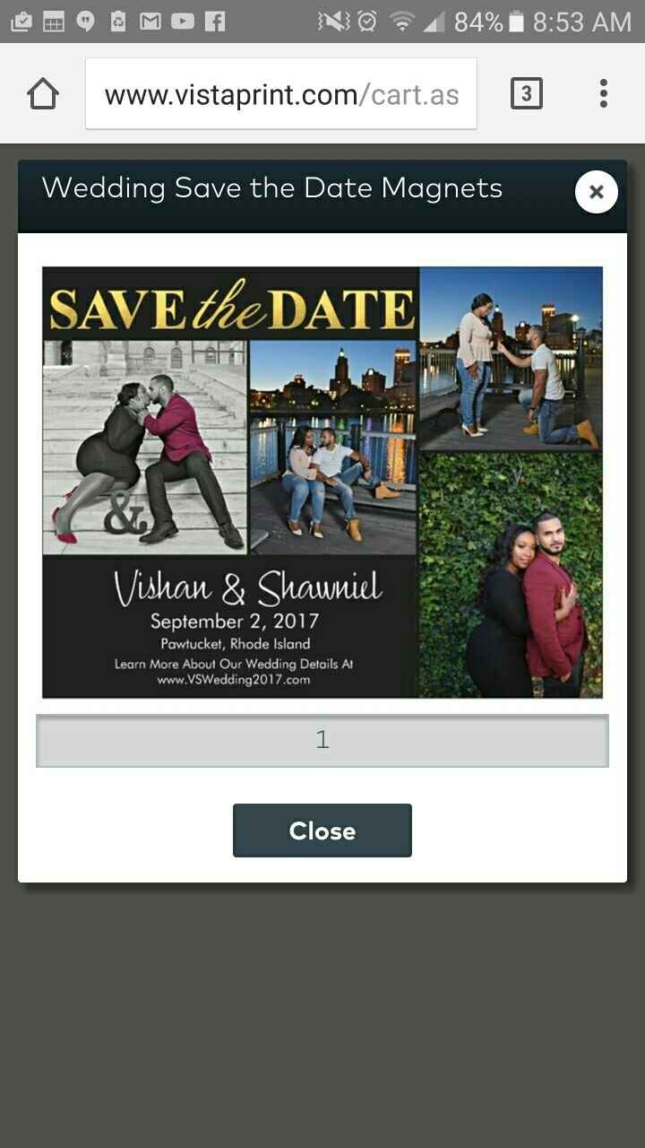 I just ordered my STD on Vista Print for 50% off!