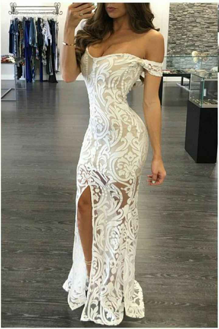 Show me your bridal shower dress.