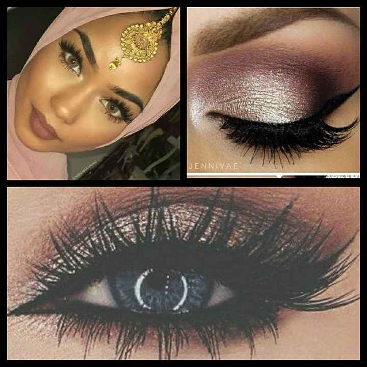 I finally found my makeup trial inspiration. Show me your makeup inspiration pics.