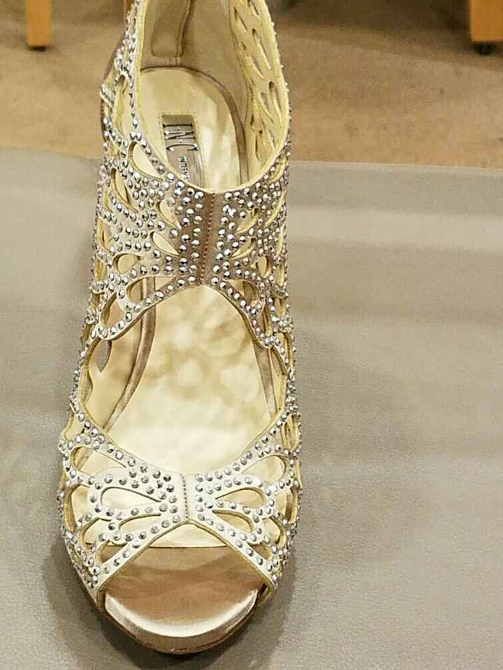 I found my wedding shoes. So in love!