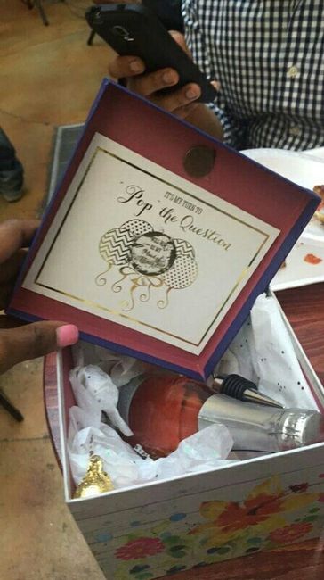 How did you ask your bridesmaids?