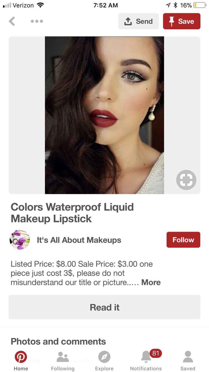 Eye makeup - 1