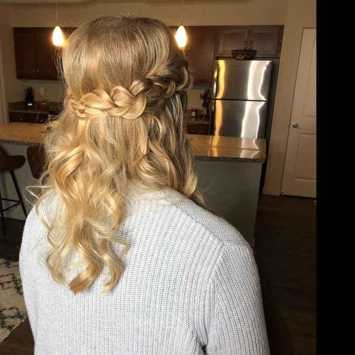 Wedding hairstyle - 1