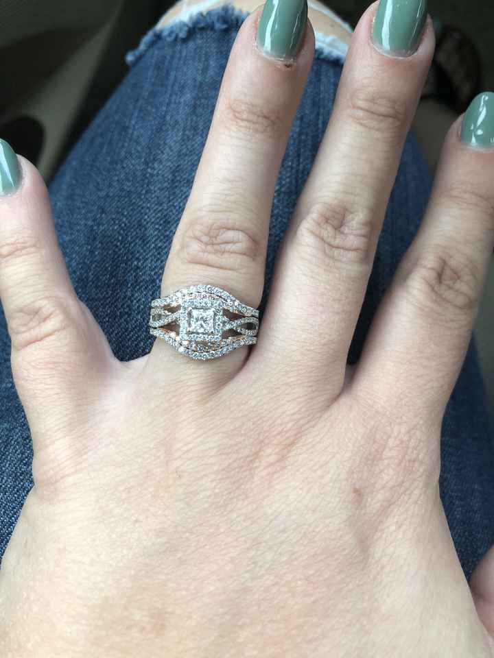 Picked up my wedding bands!! 💍 - 4