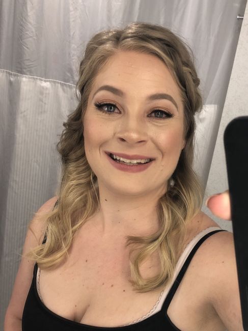 Show us your bridal make up / trials - 1