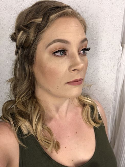 Show us your bridal make up / trials - 3