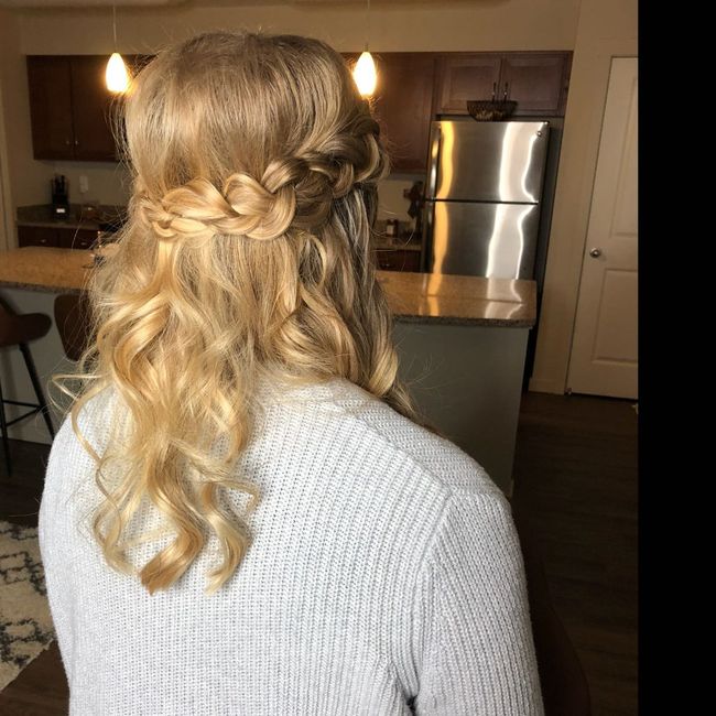 Wedding hairstyle - 1