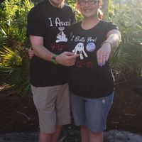 T-shirts my future mother-in-law made for us