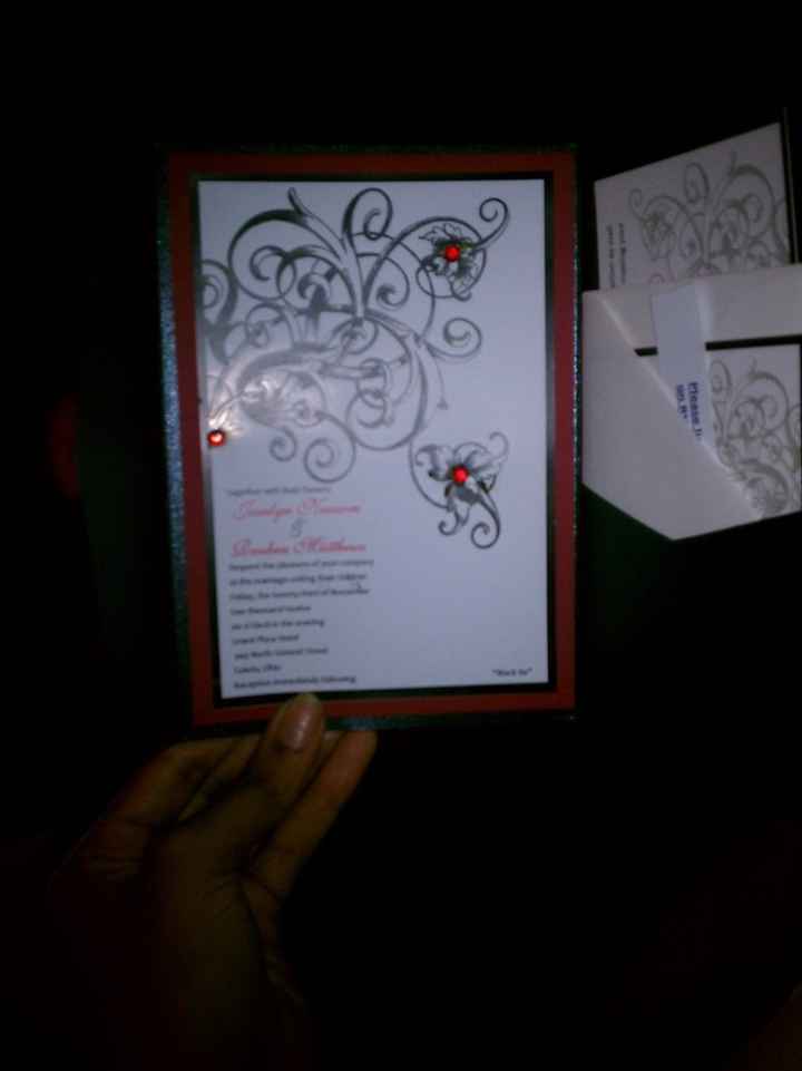 DIY-Invites (out the door not a moment too soon)