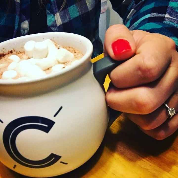 Shameless Mug/Engagement Ring Pics!