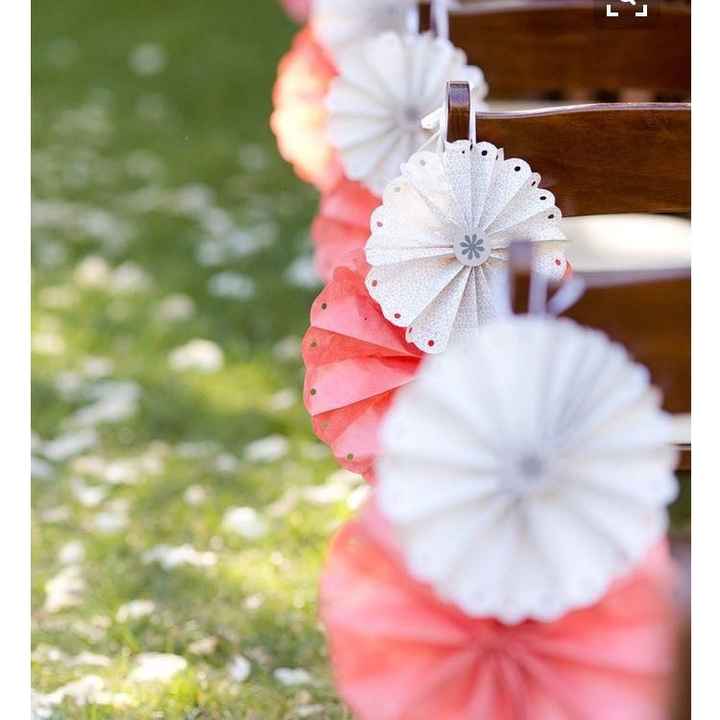 Aisle Decor for outdoor wedding