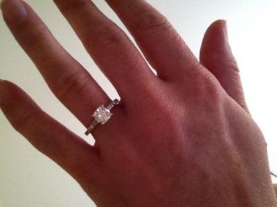 How did he propose & Show off dem raaangs!
