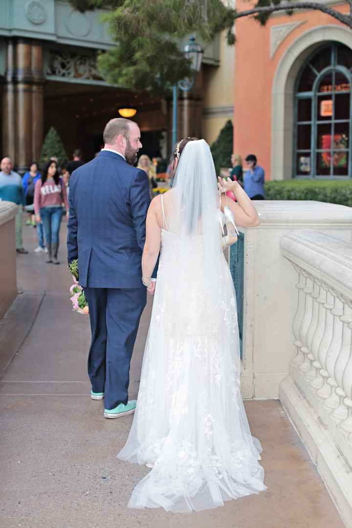 Bustle-tulle Dress - 1