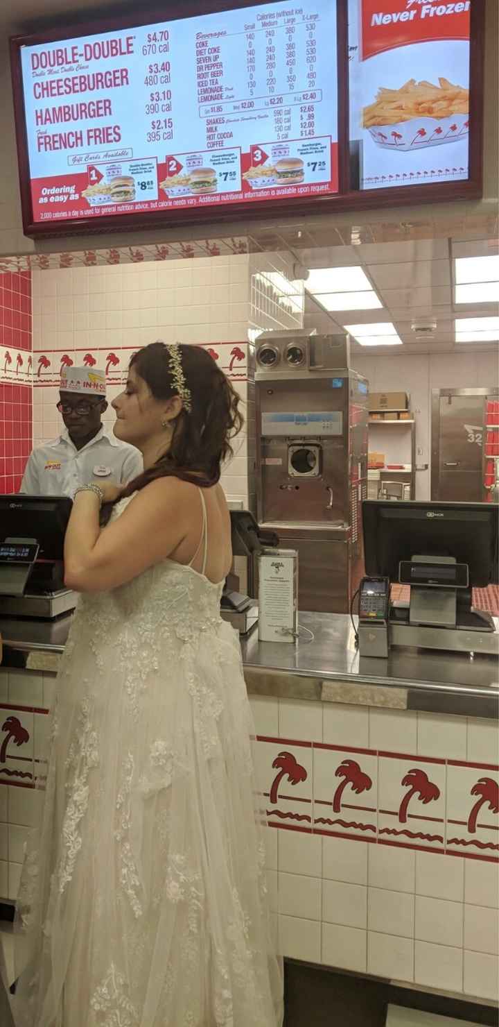 Bustle-tulle Dress - 2