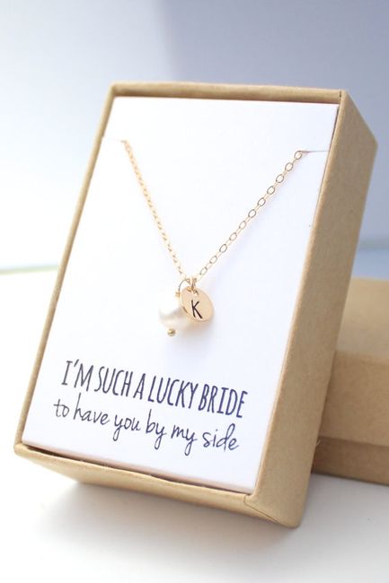 Bridesmaid gifts