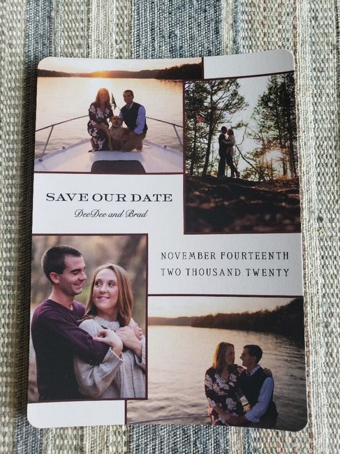 Our Save the Dates are in! - 1