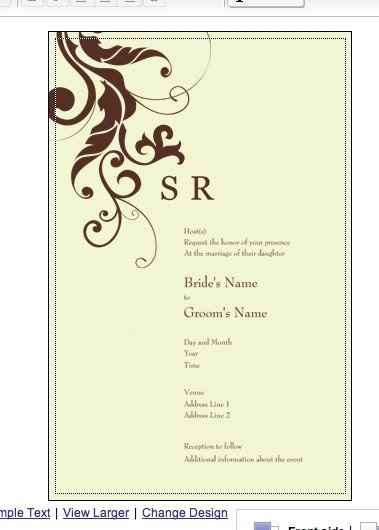 Invitations thru VP
