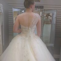Had my 2nd fitting, won't see my dress again until the week before!!!