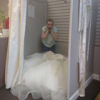Had my 2nd fitting, won't see my dress again until the week before!!!