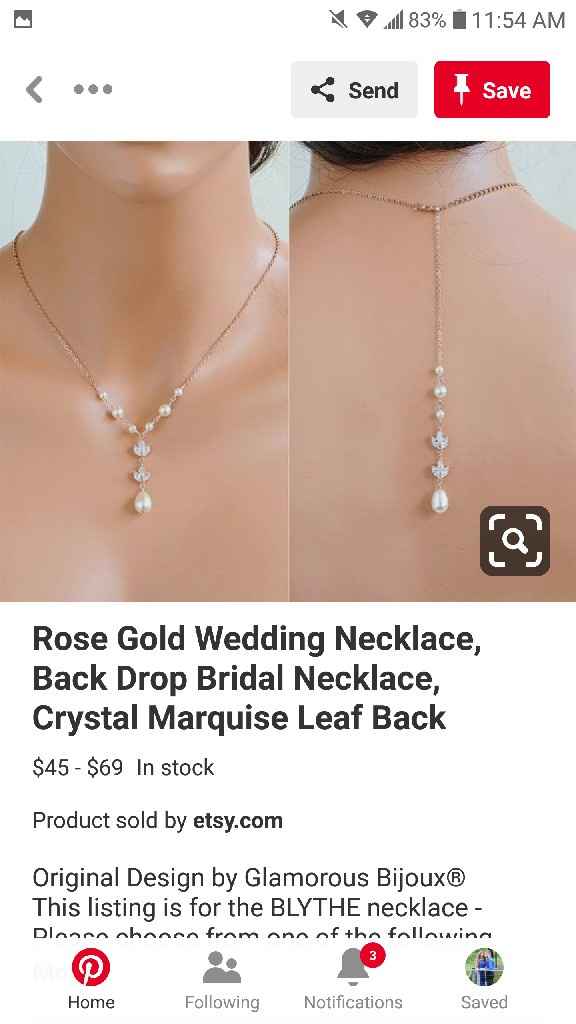 Types of jewellery for this dress? - 1
