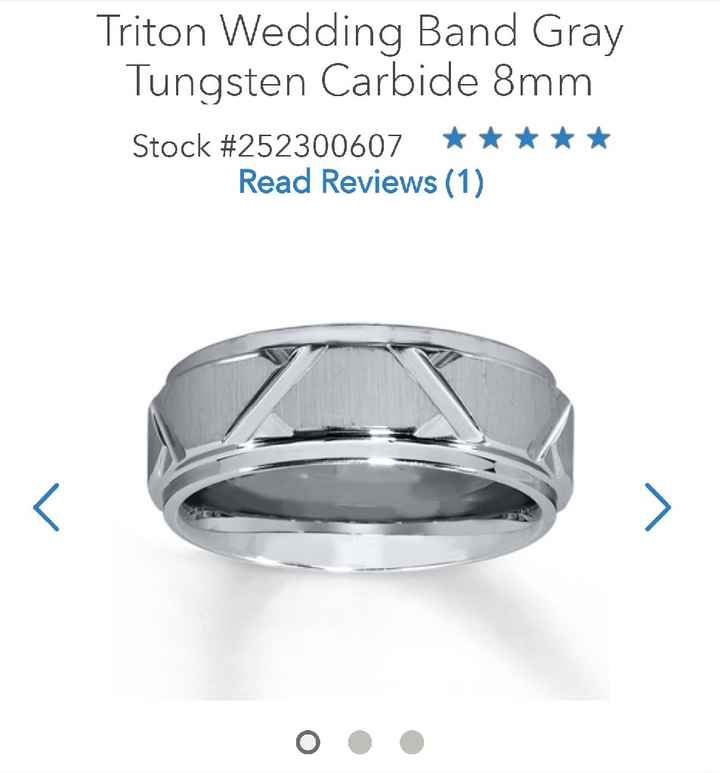 Let me see your groom's ring - 1