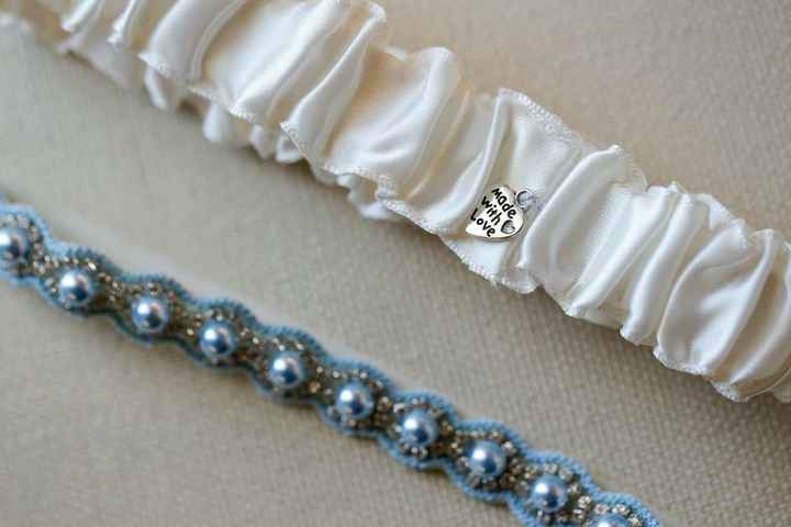 Show us your something blue.