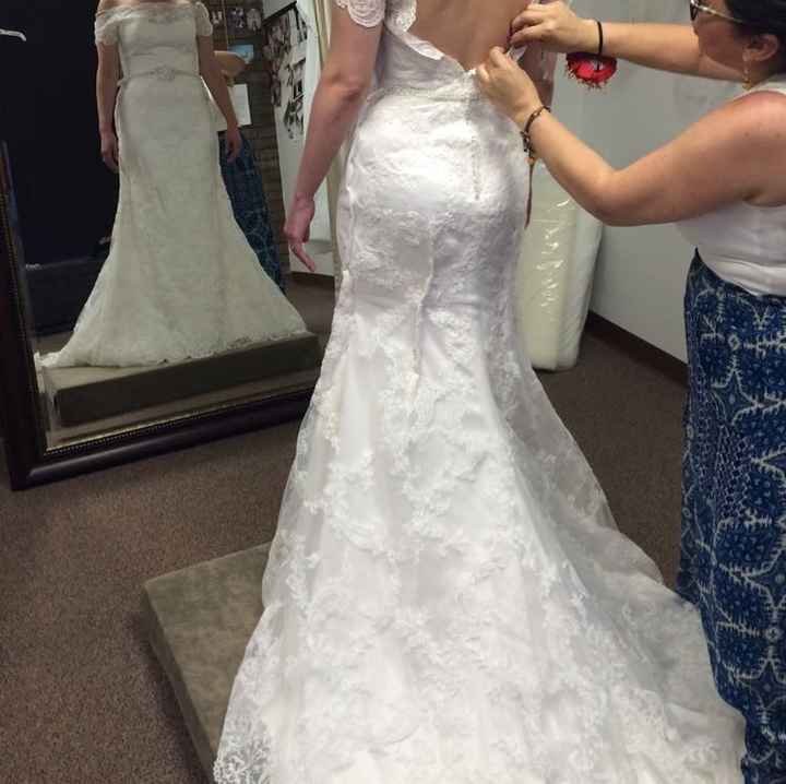 ETA Photo: Hating my dress... I knew this would happen!