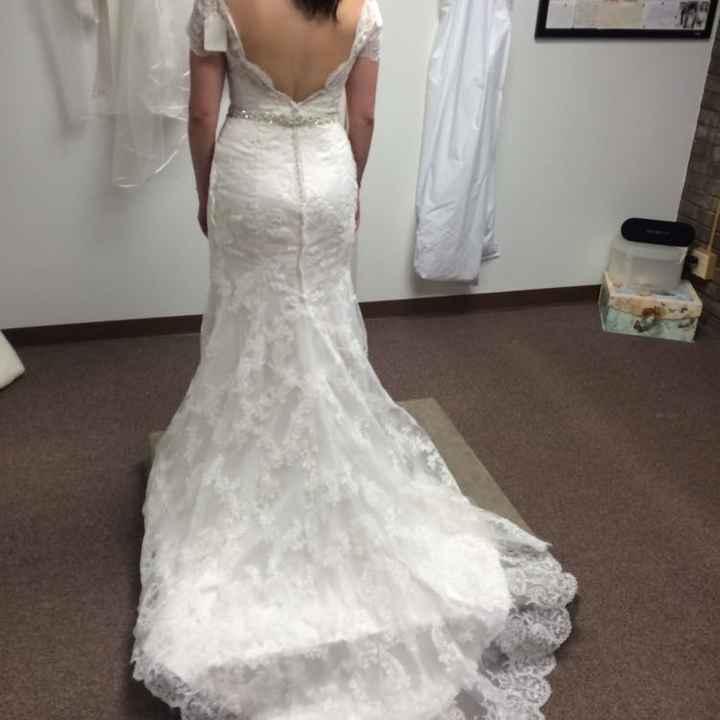 ETA Photo: Hating my dress... I knew this would happen!