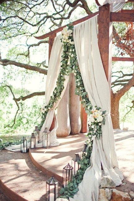 Lets see some ceremony decor! | Weddings, Style and Décor | Wedding