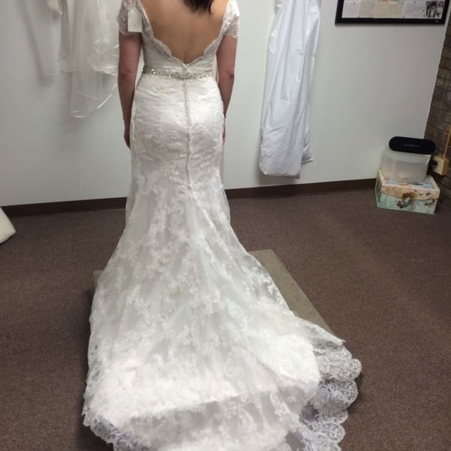 ETA Photo: Hating my dress... I knew this would happen!