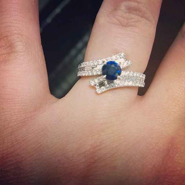 Wedding band thicker than engagement ring best sale