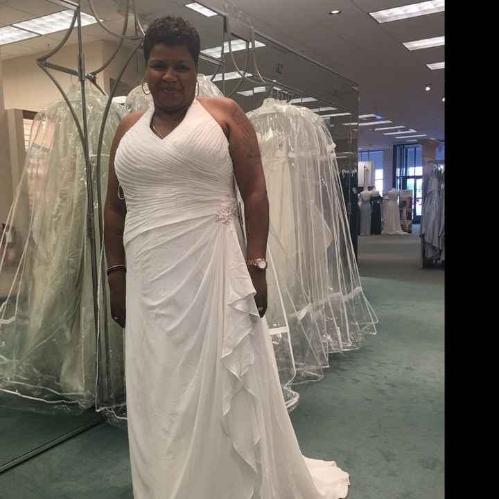 I said yes to my dress.