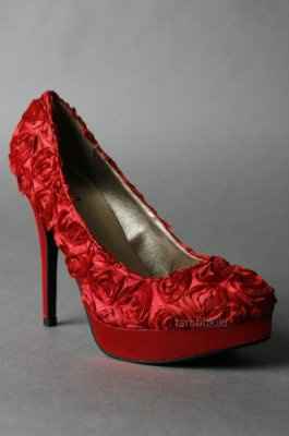 1st Contestant in the "Wedding Shoe" contest.....**PIC**