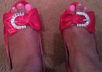 I GOT MY NEW WEDDING SHOES TODAY!!!!! **PICS**