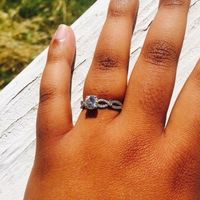 SPINOFF: Whether you like your engagement ring or not, let's see them!
