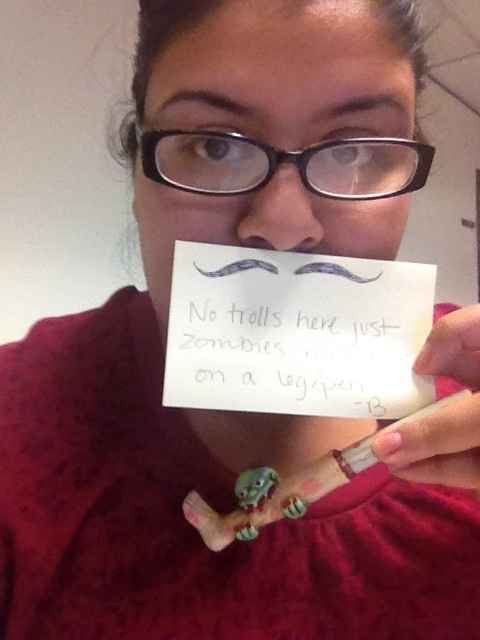 "lets flush out the trolls"