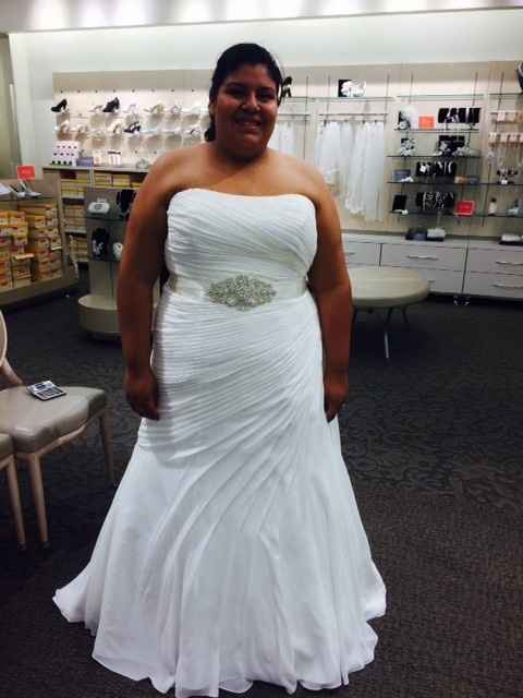 Back from dress shopping (pics & voting)
